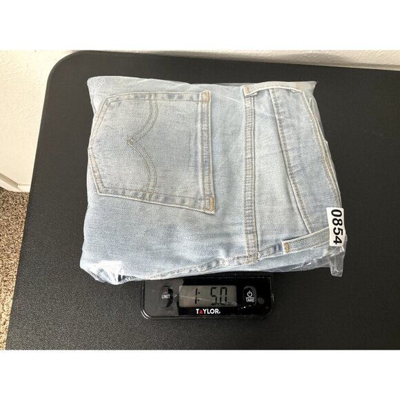 Levis 511 Jeans Mens 29x27 Blue Slim Straight Mid Rise Light Wash Stretch Denim - Picture 12 of 12